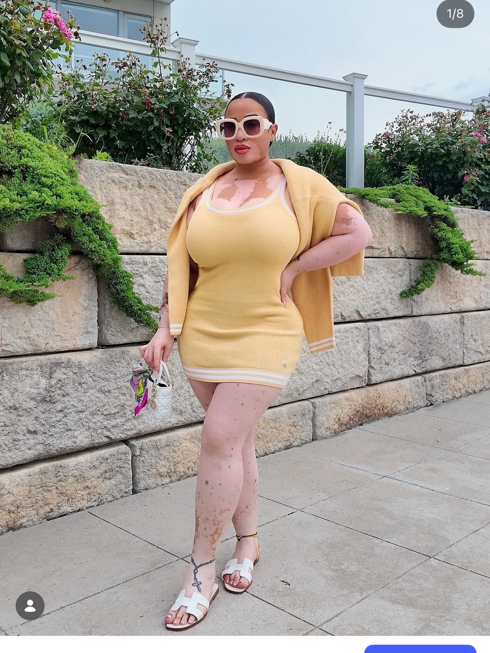 Alo Mini Dress with Matching Cardigan